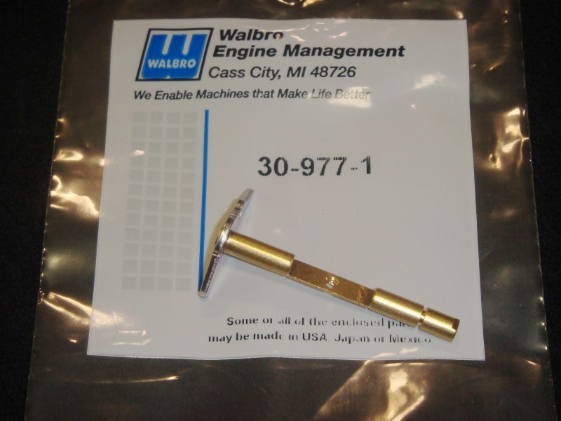 Walbro Carbs & Parts Throttle shaft for most Walbro WTstyle carburetors.