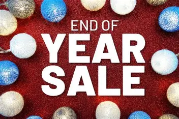 End of year sale