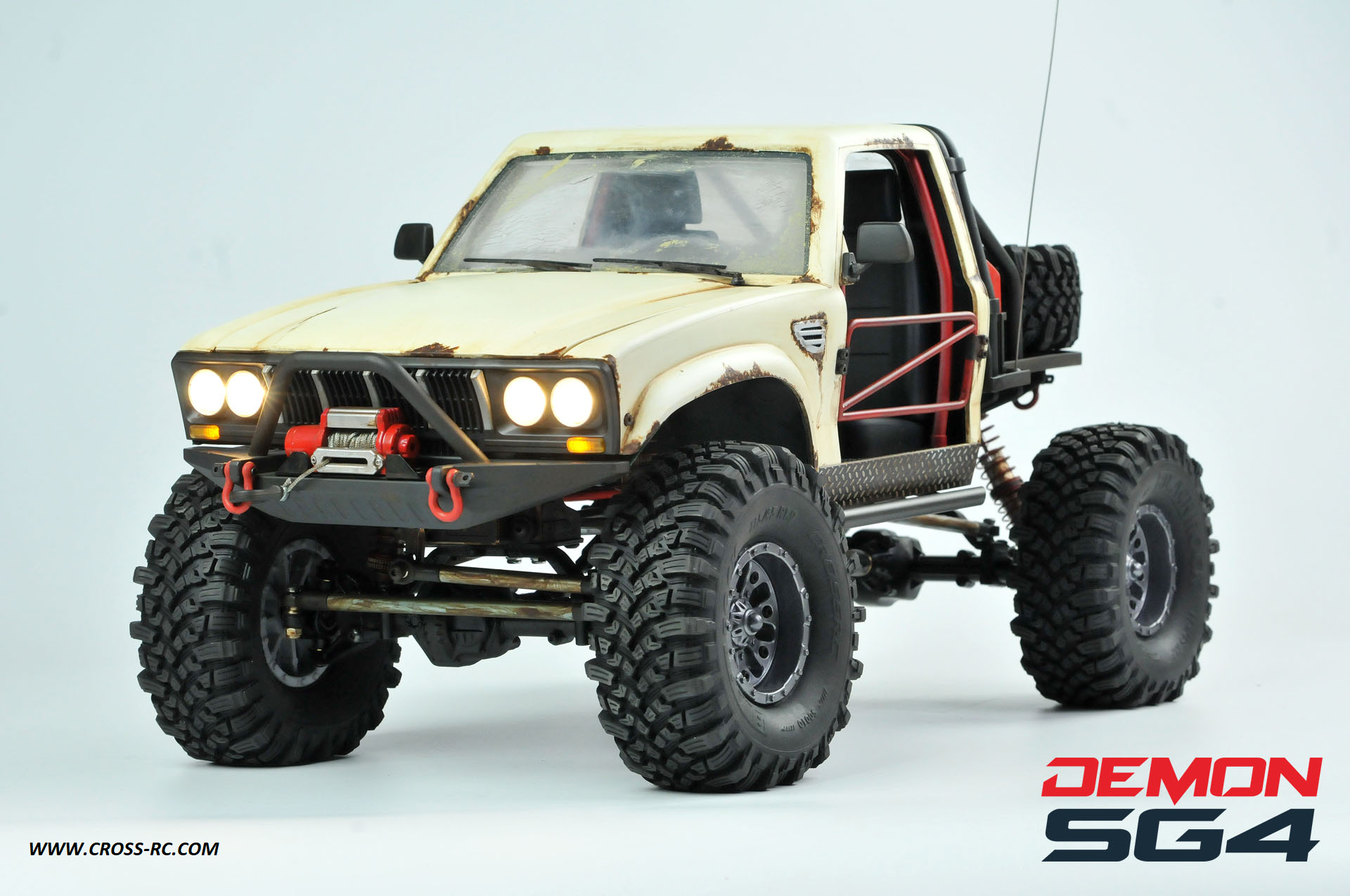 Cars/Trucks: SG4A 1/10 Demon 4x4 Crawler Kit-Hard Body